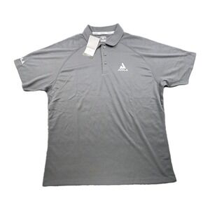 JOOLA "Polo Airform" Performance Polo Shirt Grey New w/‎ Tags XXL